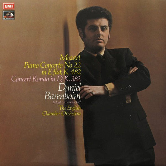 Wolfgang Amadeus Mozart, Daniel Barenboim, English Chamber Orchestra - Piano Concerto No. 22 In E Flat, K.482 / Concert Rondo In D, K.382 - laurelcanyonvinyl