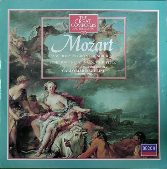 Wolfgang Amadeus Mozart - New Philharmonia Orchestra, Carlo Maria Giulini - Symphony No. 40 In G Minor, K.550 And Symphony No. 41 In C, K.551 'Jupiter' - laurelcanyonvinyl